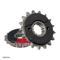 FRONT SPROCKET - STEEL W/-RUBBER CUSH 16T 530P