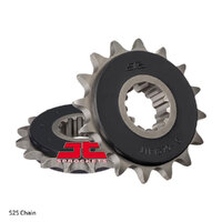 FRONT SPROCKET - STEEL W/-RUBBER CUSH  16T 525P