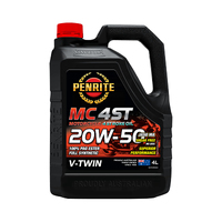 MC-4ST V TWIN 20W-50 100% PAO ESTER FULL SYNTHETIC 4 LTR