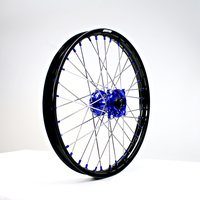 STATES MX WHEEL FRONT 21X1.6 - BLK/BLU/SIL - YAMAHA YZ/YZF