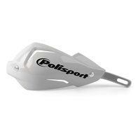 POLISPORT TOUQUET HAND PROTECTOR - WHITE [B13]