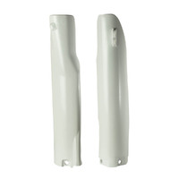 POLISPORT FORK PROTECTORS YAM WR250F 06-19 /450F 06-18 - WHITE