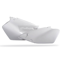 POLISPORT SIDE COVERS YZ WHITE [B8]