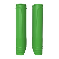 Z - POLISPORT UPPER FORK PROTECTORS UNIVERSAL - GREEN [B12]