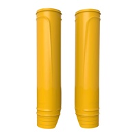 Z - POLISPORT UPPER FORK PROTECTORS UNIVERSAL - YELLOW [B12]