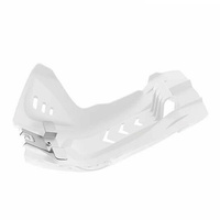 POLISPORT FORTRESS SKID PLATE KTM/HUSQ - WHITE