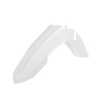 POLISPORT FRONT FENDER YAMAHA YZ450 23-24 WHITE