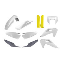 Z - POLISPORT ENDURO KIT HUSQ TE/FE 20-23 - OEM 20 (INCL H/L MASK & F/G)