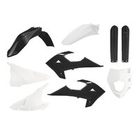 POLISPORT ENDURO KIT GAS GAS 18-20/RIEJU 21-23 - BLACK/WHITE