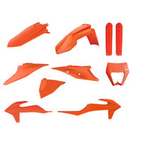 POLISPORT ENDURO KIT KTM EXC/EXCF 20-23 - ORANGE (INCL F/G & H/L MASK)