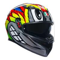 AGV K3 BIRDY 2.0 GREY/YELLOW/RED