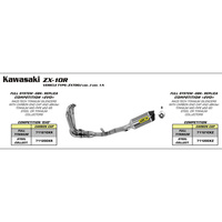 SPC - ARROW 71430MI [RAS]: LINK PIPE SST RE OE CAT - KA ZX-10R 11>15     [X