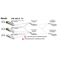 SPC ARROW 72113PD [RAS]: COLLECTOR SST - HO CRF250R 14>17                [X