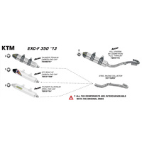 SPC ARROW 72115PD [ ]: COLLECTOR SST - KTM EXC-F 350 12-14/EXC-F 250 14  [X