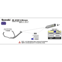 SPC - ARROW 72605AKN [RAC]: R-T ALUM DRK W CBN E/C - SU DL650 04>16      [1