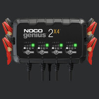 NOCO GENIUS 2X4 : BANK CHARGER - 6/12V 2A X 4 [EA]    CN2