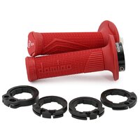 DOMINO GRIPS MX D100 D-LOCK ON 4T RED