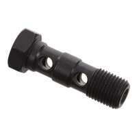 WHITES BRAKE - 10mm DOUBLE BANJO BOLT - BLK