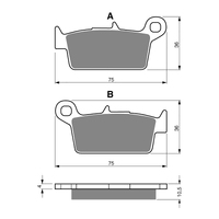 GOLDfren Brake Pads - S3 Sintered Sports