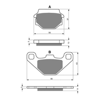 GOLDfren Brake Pads - K5 Off-Road Racing