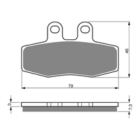 GOLDfren Brake Pads - S3 Sintered Sports