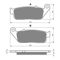 GOLDfren Brake Pads - S3 Sintered Sports