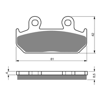 GOLDfren Brake Pads - S3 Sintered Sports