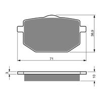 GOLDfren Brake Pads - S3 Sintered Sports