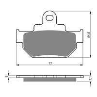 GOLDfren Brake Pads - K5 Off-Road Racing