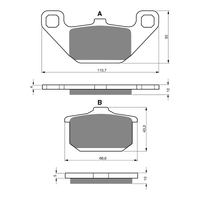 GOLDfren Brake Pads - S3 Sintered Sports