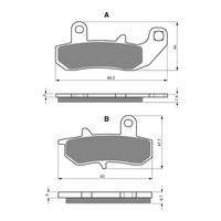 GOLDfren Brake Pads - S3 Sintered Sports