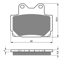 GOLDfren Brake Pads - S3 Sintered Sports