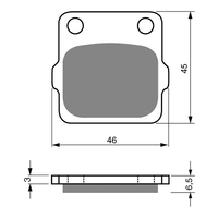 GOLDfren Brake Pads - S3 Sintered Sports