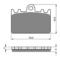 GOLDfren Brake Pads - S3 Sintered Sports