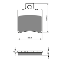 GOLDfren Brake Pads - S3 Sintered Sports