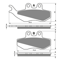 GOLDfren Brake Pads - S3 Sintered Sports