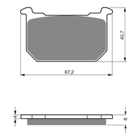 GOLDfren Brake Pads - S3 Sintered Sports