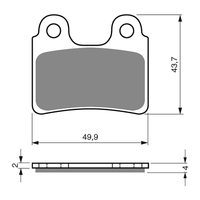 GOLDfren Brake Pads - K5 Off-Road Racing