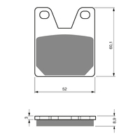 GOLDfren Brake Pads - S3 Sintered Sports