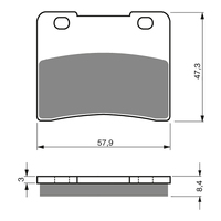 GOLDfren Brake Pads - S3 Sintered Sports