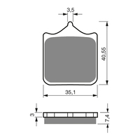 GOLDfren Brake Pads - S3 Sintered Sports