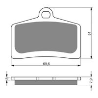 GOLDfren Brake Pads - S3 Sintered Sports