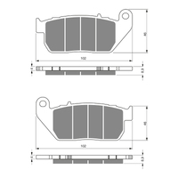 GOLDfren Brake Pads - S3 Sintered Sports