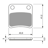 GOLDfren Brake Pads - S3 Sintered Sports