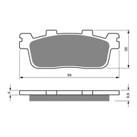 GOLDfren Brake Pads - S3 Sintered Sports