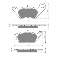 GOLDfren Brake Pads - S3 Sintered Sports