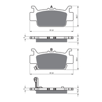 GOLDfren Brake Pads - K5 Off-Road Racing