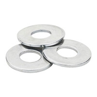 Whites Washer Flat Zinc Plated - (50 Pack)