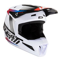 Leatt Helmet Kit Moto 2.5 V24 - Black / White