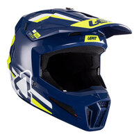 Leatt Helmet Moto 3.5 Jnr V24 - Blue